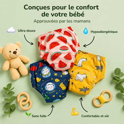 Culottes d'apprentissage - Accélèrent l'apprentissage de la propreté