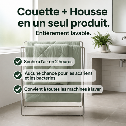 EasySleep® – La couette 2-en-1 à séchage rapide qui rend les housses de couette inutiles.