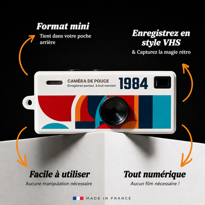 RetroShot™ | Caméra VHS de Poche