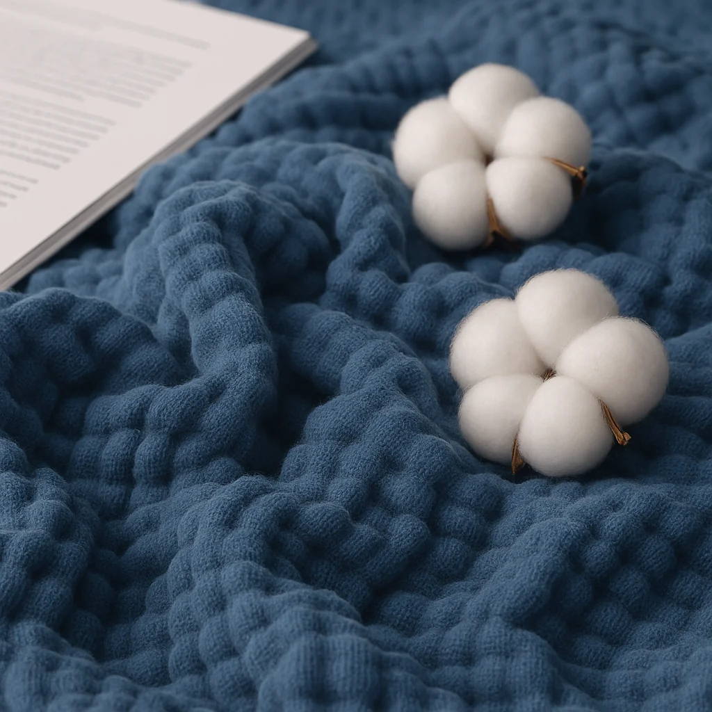 Couverture en Moussline douce | 100% Coton Naturel