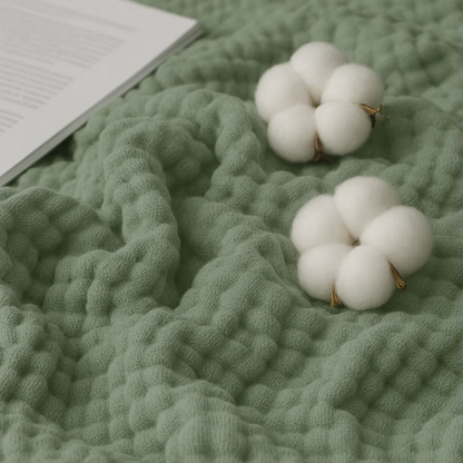 Couverture en Moussline douce | 100% Coton Naturel